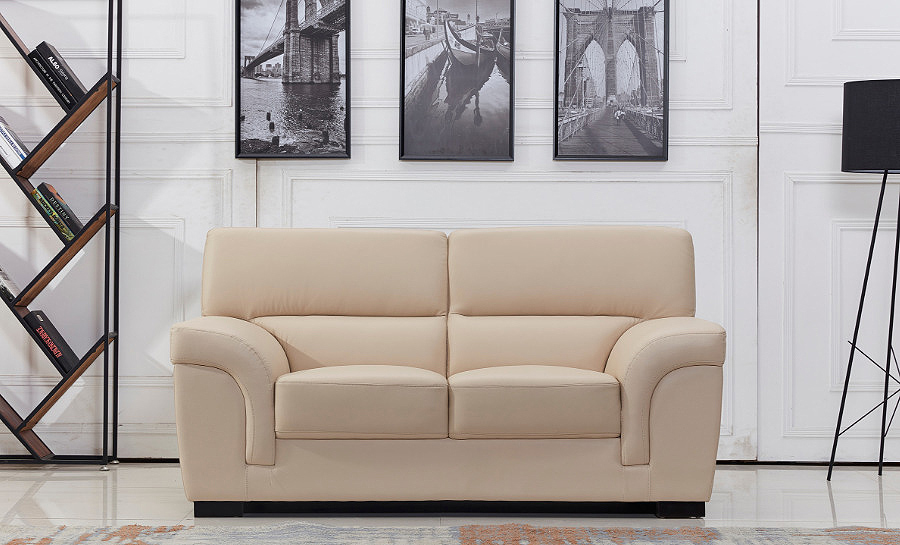 Logan Leather Sofa Lounge Set